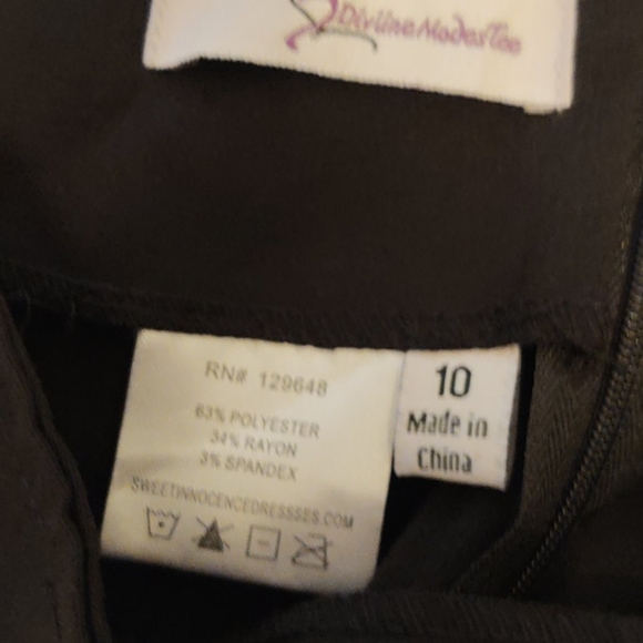 NWOT black pencil skirt - Picture 3 of 3